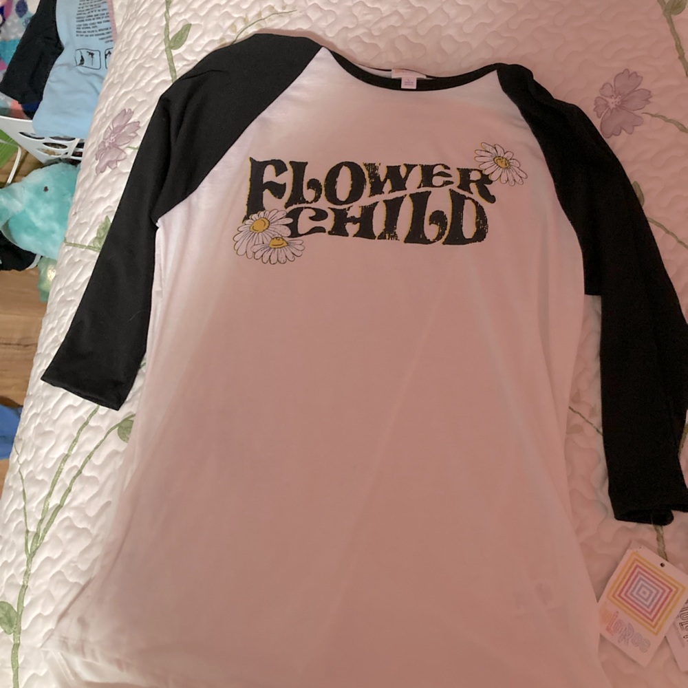 Flower child lularoe shirt